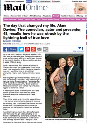 Alan Davies - Daily Mail