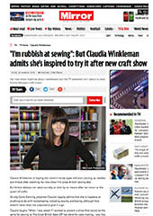 Claudia Winkleman - Daily Mirror Claudia Winkleman - Daily Mirror