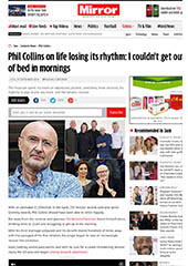 Phil Collins - Daily Mirror Phil Collins - Daily Mirror