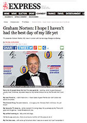 Graham Norton - Daily Express Graham Norton - Daily Express