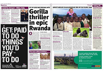 Gorillas in Rwanda Gorillas in Rwanda